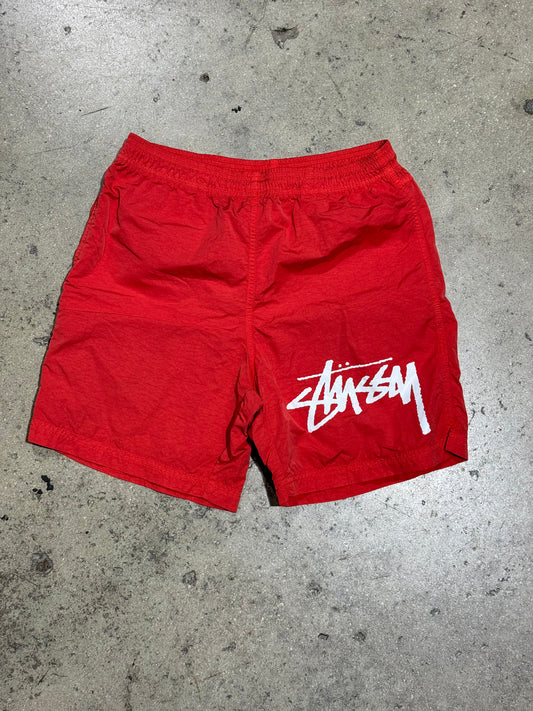 Nike x Stussy Swim Trunks - Red Size XS