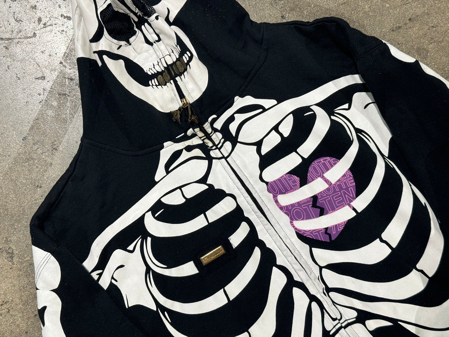 LRG Dead Serious Zip Up Hoodie - Black