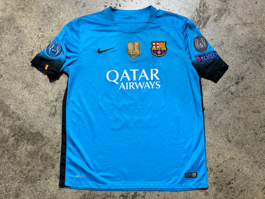 2015 Nike Barcelona Messi Jersey Size XL