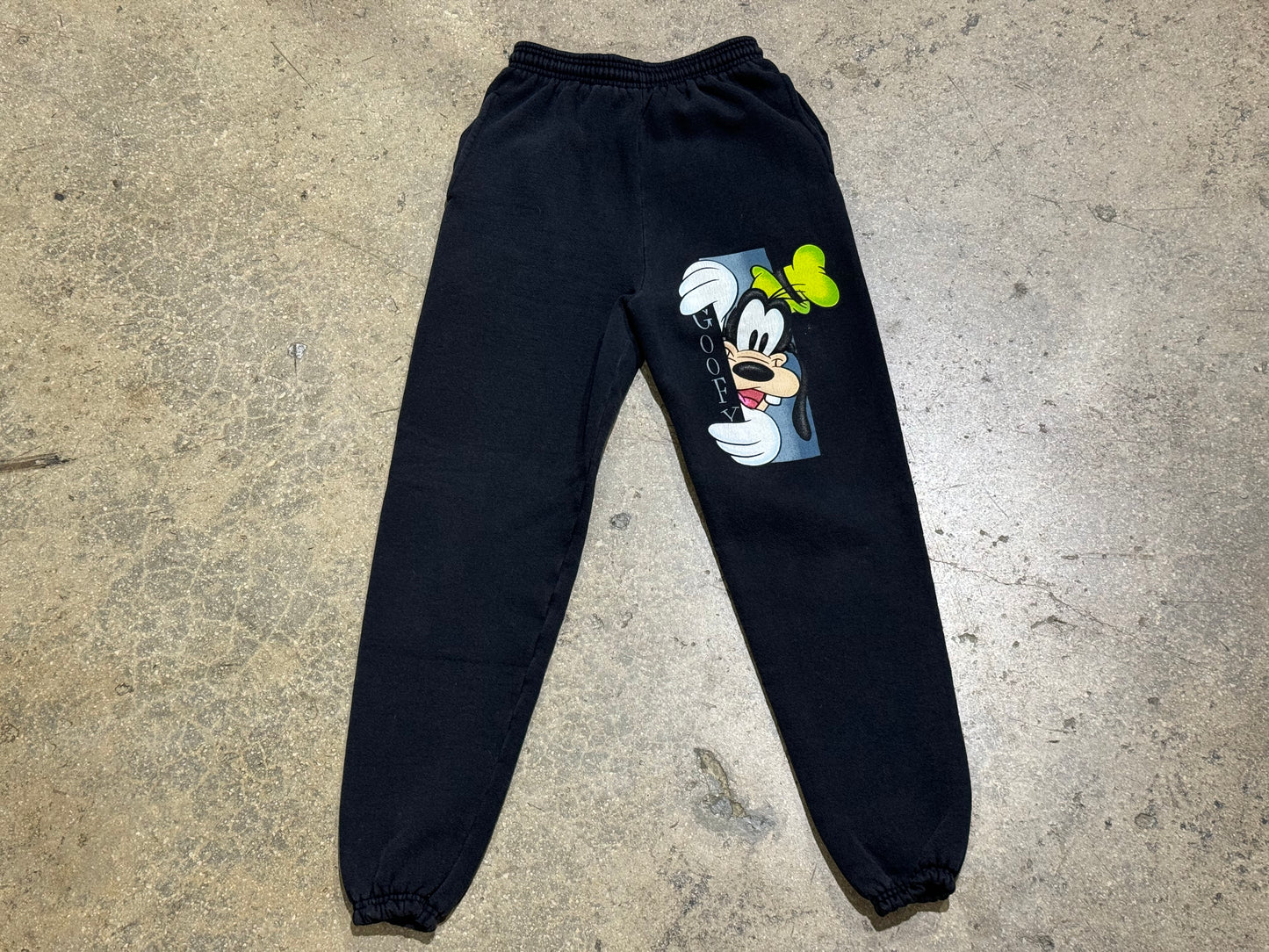 Disney Goofy Sweatpants - Black Size Small