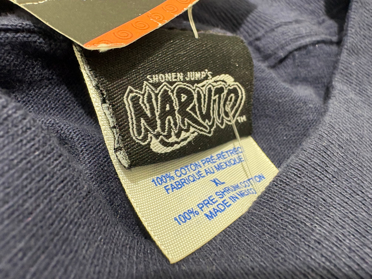 2002 Naruto Team 7 Tee - Navy Size XL