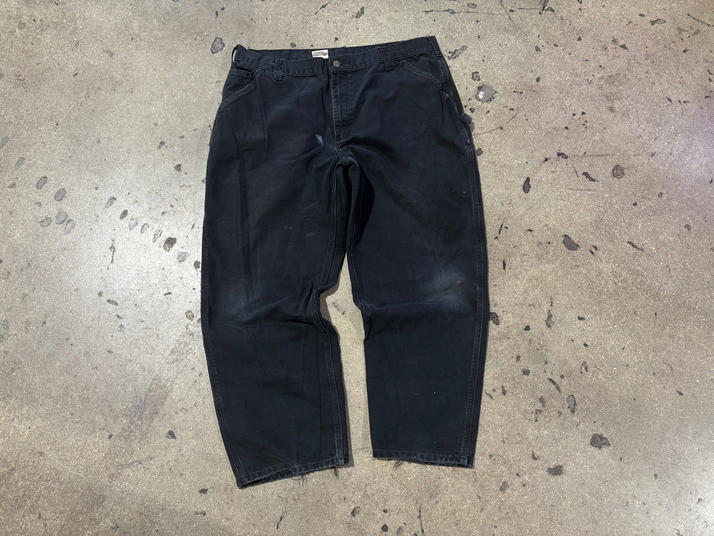 Carhartt Carpenter Work Pants - Black Size 40 x 30