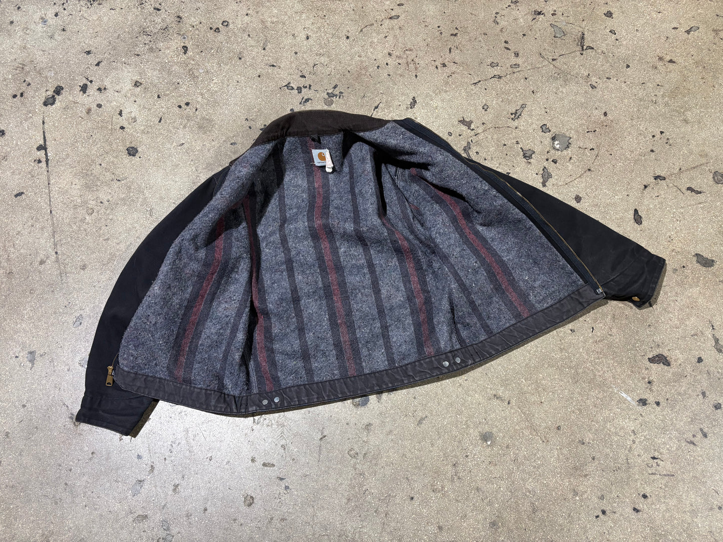 Carhartt Detroit JB105 Jacket - Black Size Large