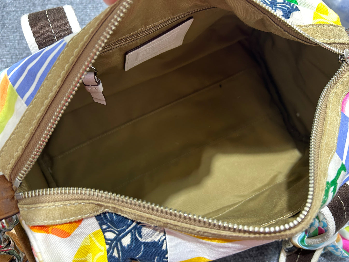 Coach PatchWork Mini Duffle Purse - Multi