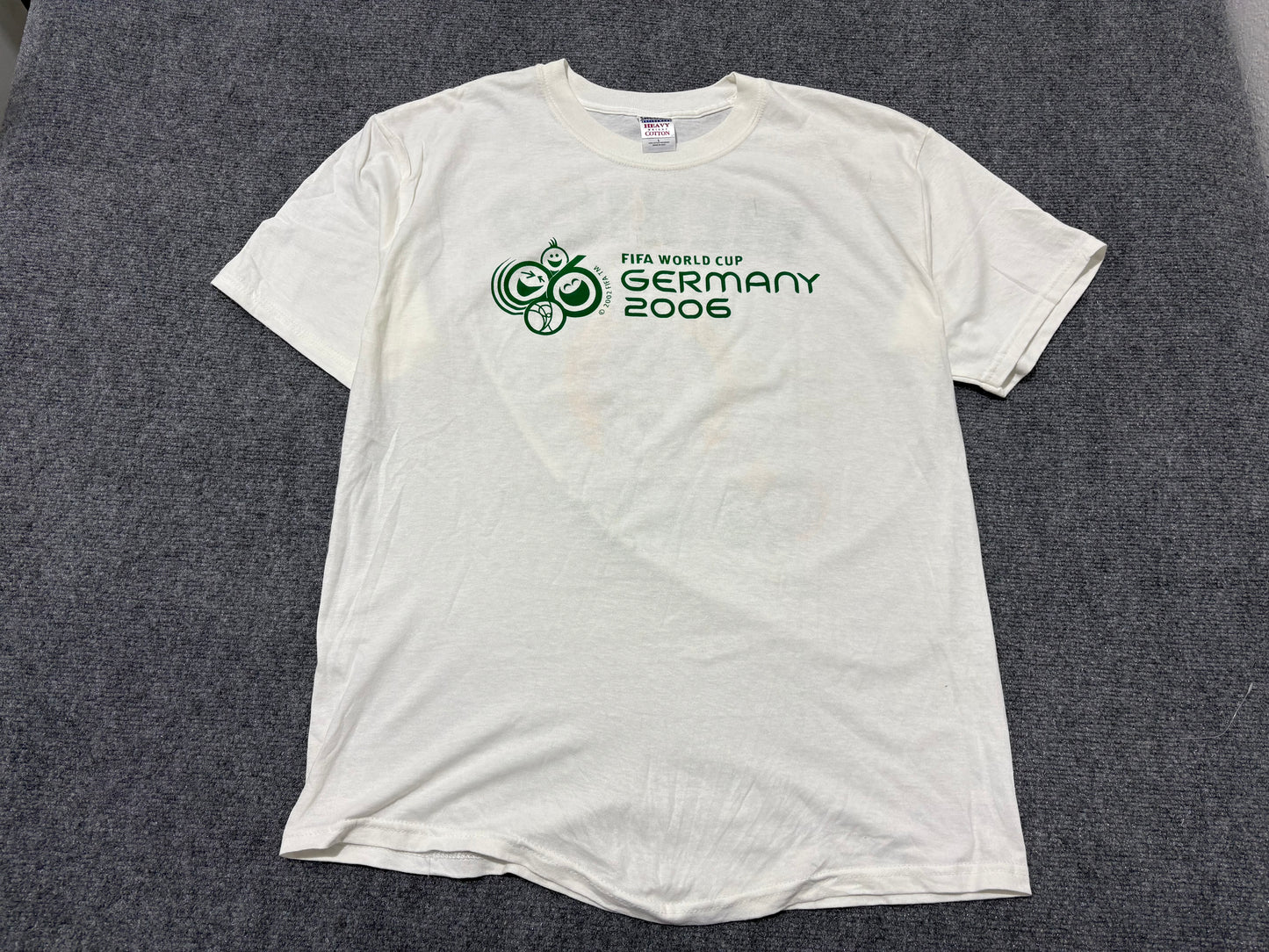 2006 Germany World Cup Mexico Tee - White Size Large