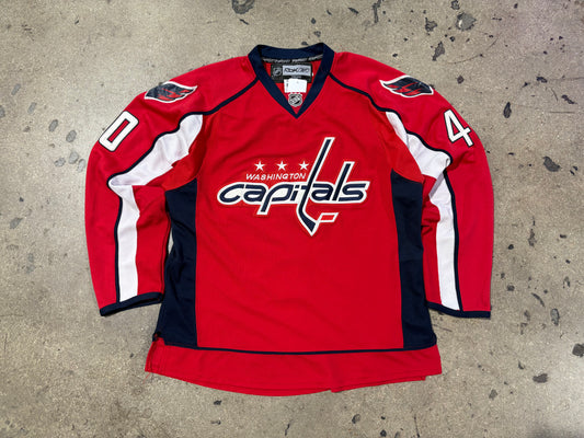 Reebok Washington Capitals Varlamov #40 Authentic Jersey Size 52