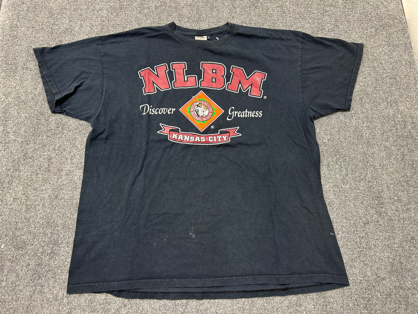 Negro League Baseball Museum Tee - Black Size XXL