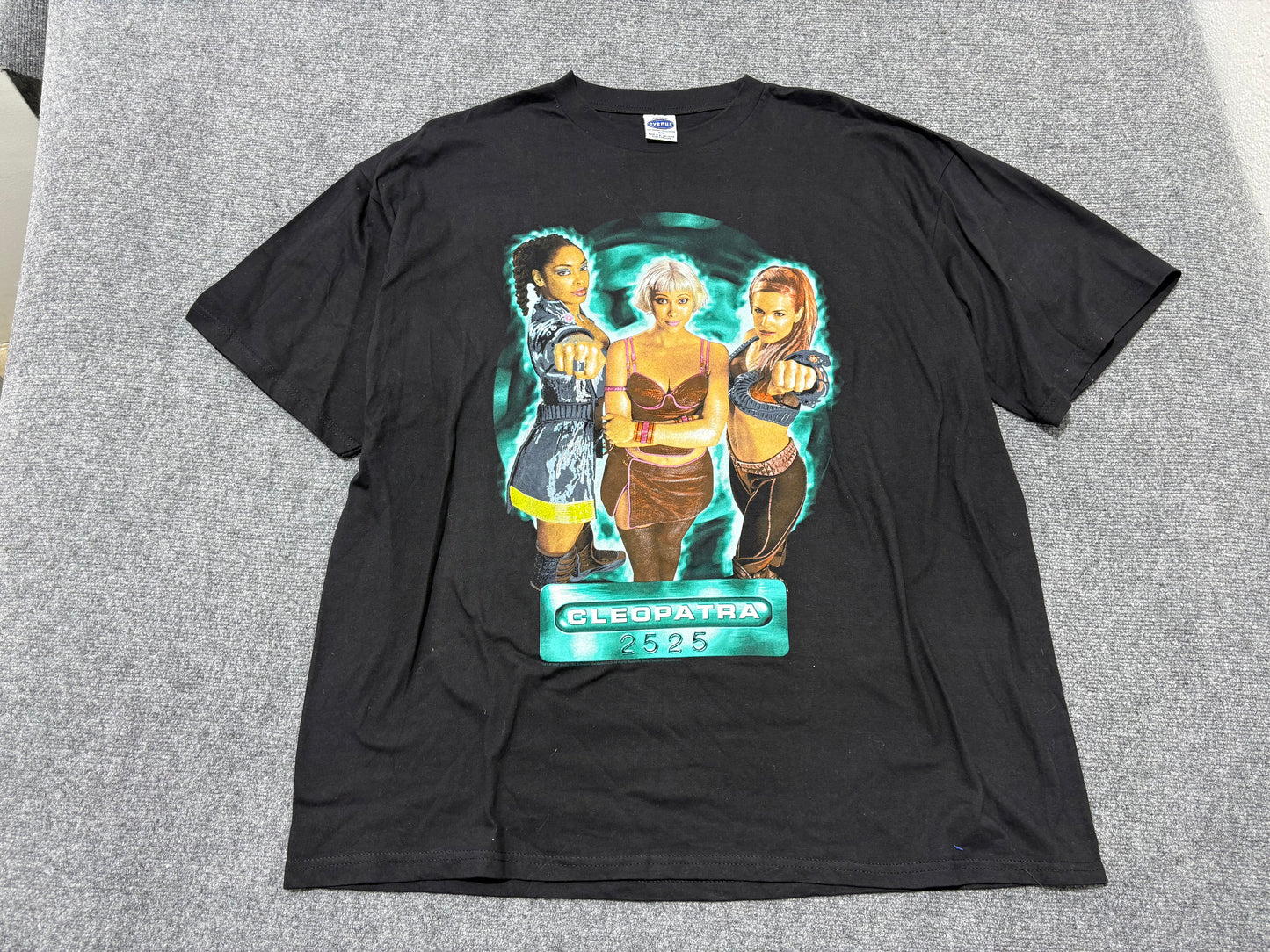 Cleopatra 2525 Movie Tee - Black Size XXL