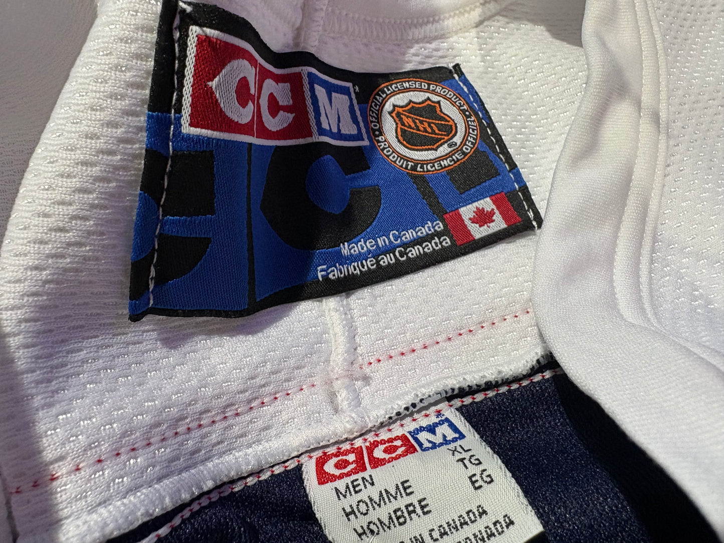 2000 CCM Team Canada Jersey - White Size XL