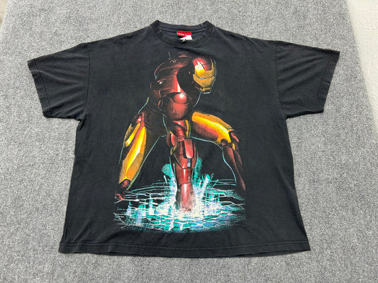 2008 Iron Man Punch Tee - Black Size XXL