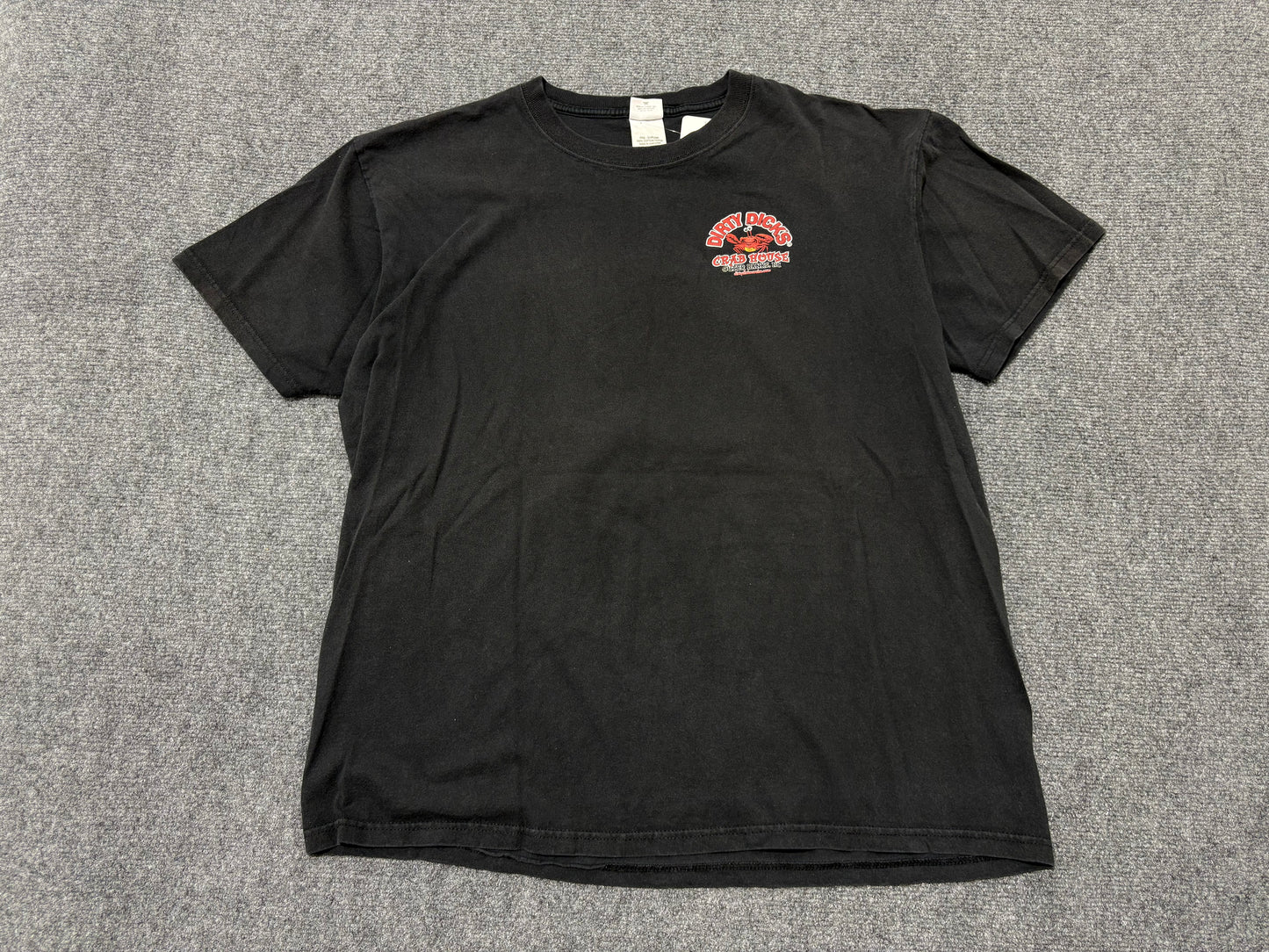 Dirty Dicks Crab House Tee - Black Size XL