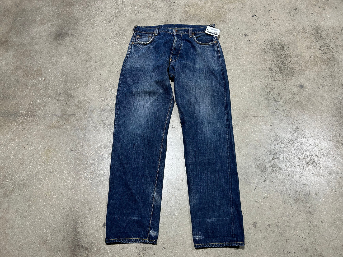 Evisu Gold Embroider Jeans - Blue Size 36