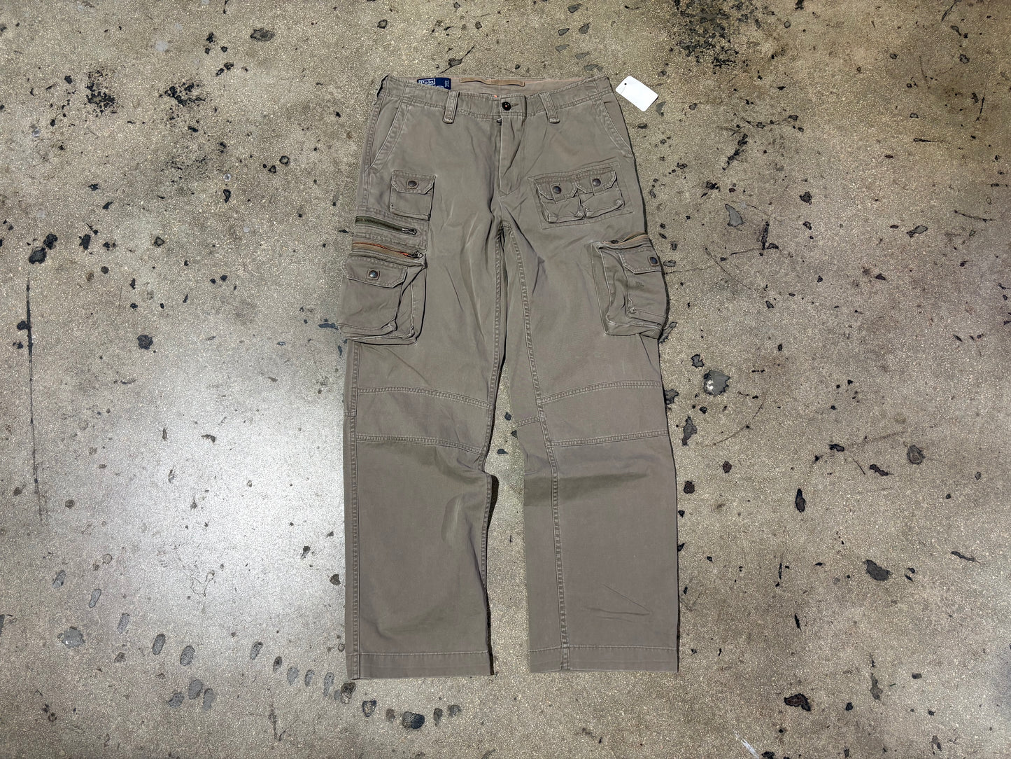 Polo Ralph Lauren Cargo Pants - Khaki Size 35x32