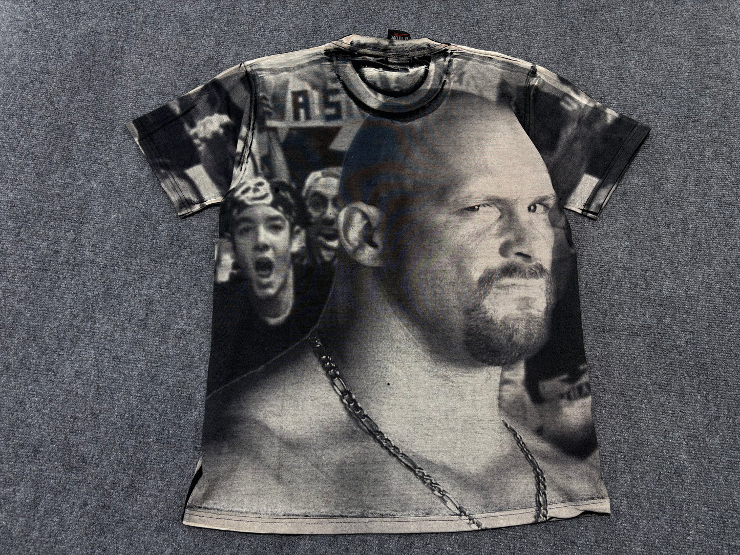 2000 Stone Cold AOP Tee - Grey Size XL