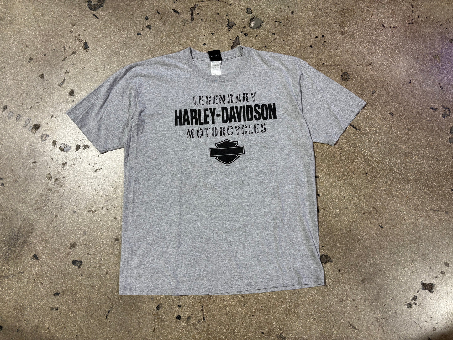 Harley Davidson Vandervest Tee - Grey Size XXL