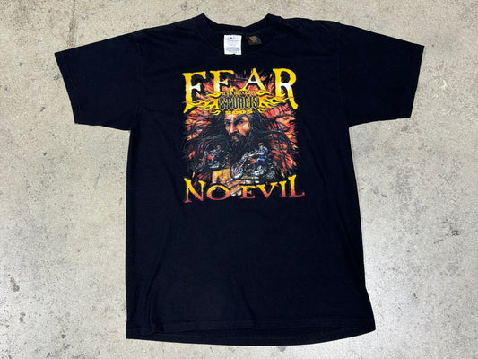 2005 Sturgis Fear No Evil Tee - Black Size Medium