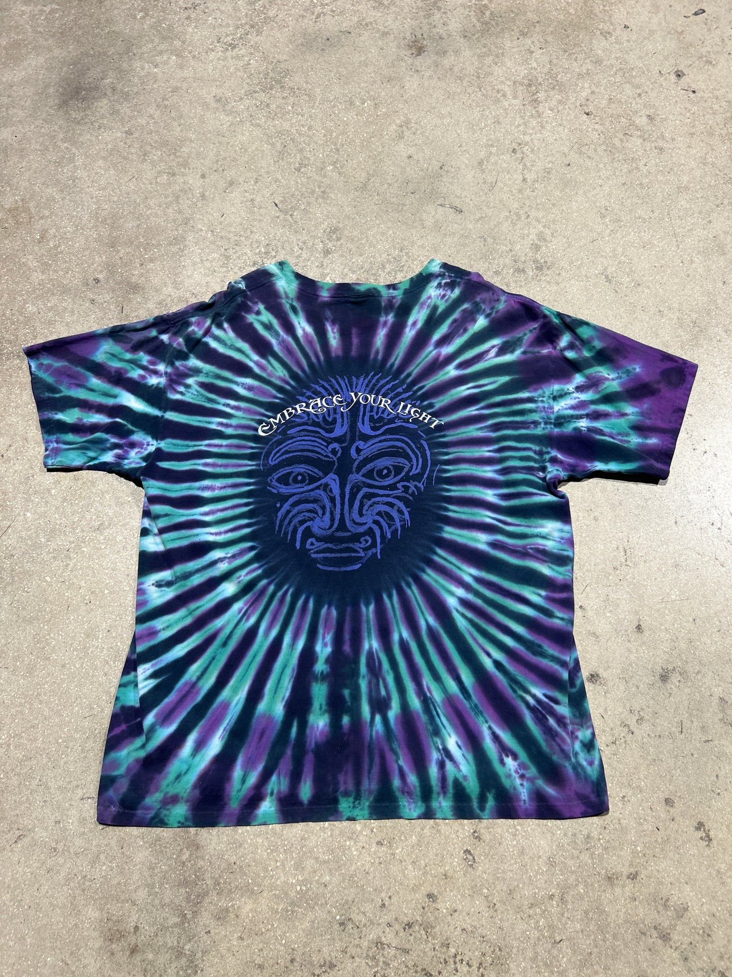 Santana Embrace Your Light Tee - Tie Dye Size 2XL (26 x 31)