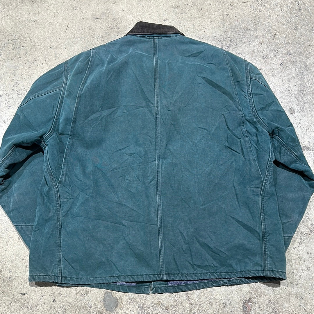 Carhartt Detroit Lined Jacket - Green Size XXL