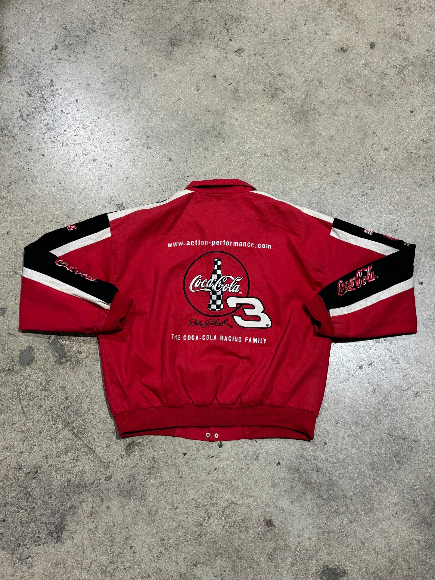 Chase Authentics Coca Cola Racing Jacket - Red Size XXL