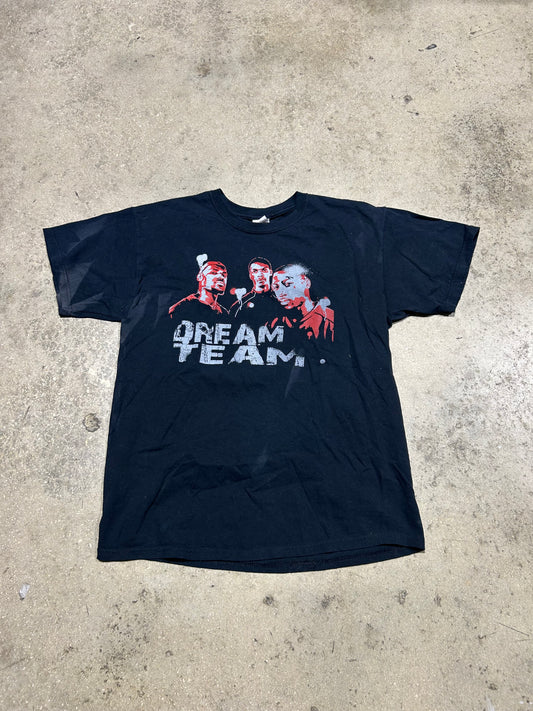 Miami Heat Big 3 Tee - Black Size Large