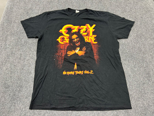 2018 Ozzy Osbourne No More Tours Vol 2 Tee - Black Size XL(con)