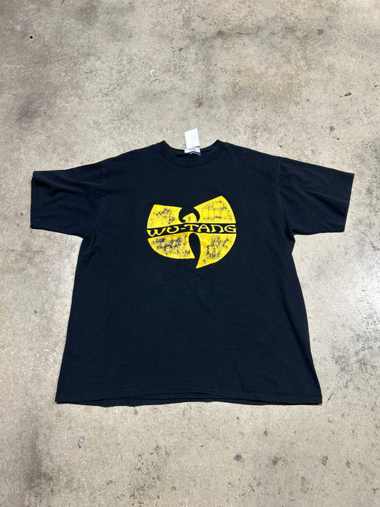 Wu-Tang Logo Tee - Black Size XXL