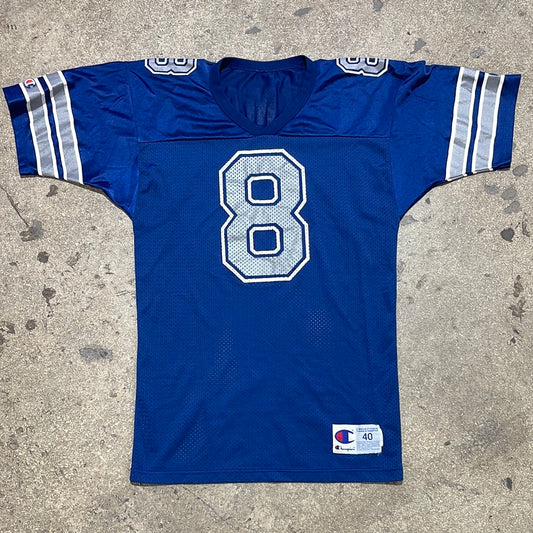 Champion Dallas Cowboys Aikman #8 Jersey - Navy Size 40/ Medium
