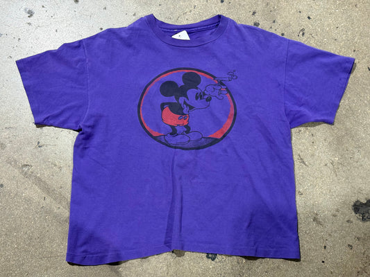 90s Mickey Joint Tee - Purple Size XL