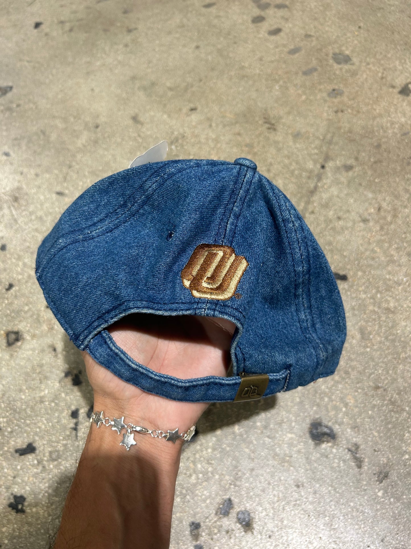 University Of Oklahoma Sooners Hat - Denim/Brown