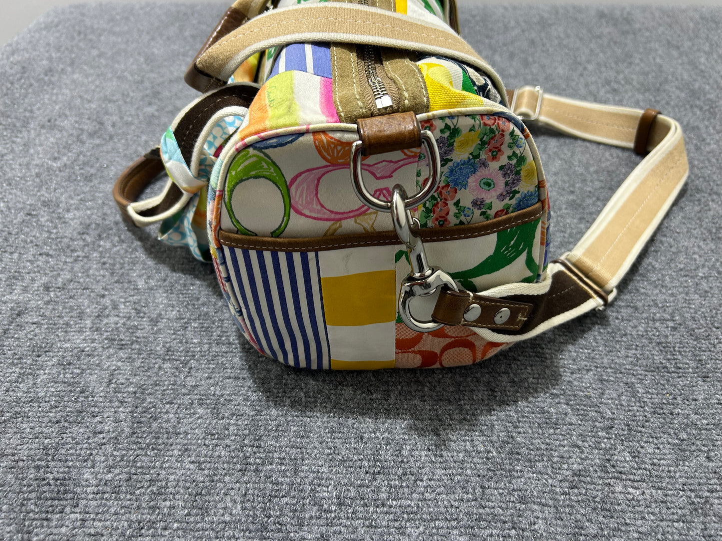 Coach PatchWork Mini Duffle Purse - Multi