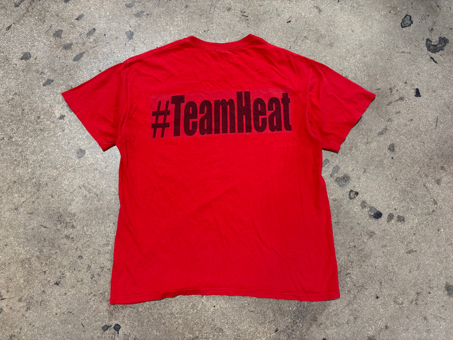 Miami Heat Fuck the Lakers Tee - Red Size Large
