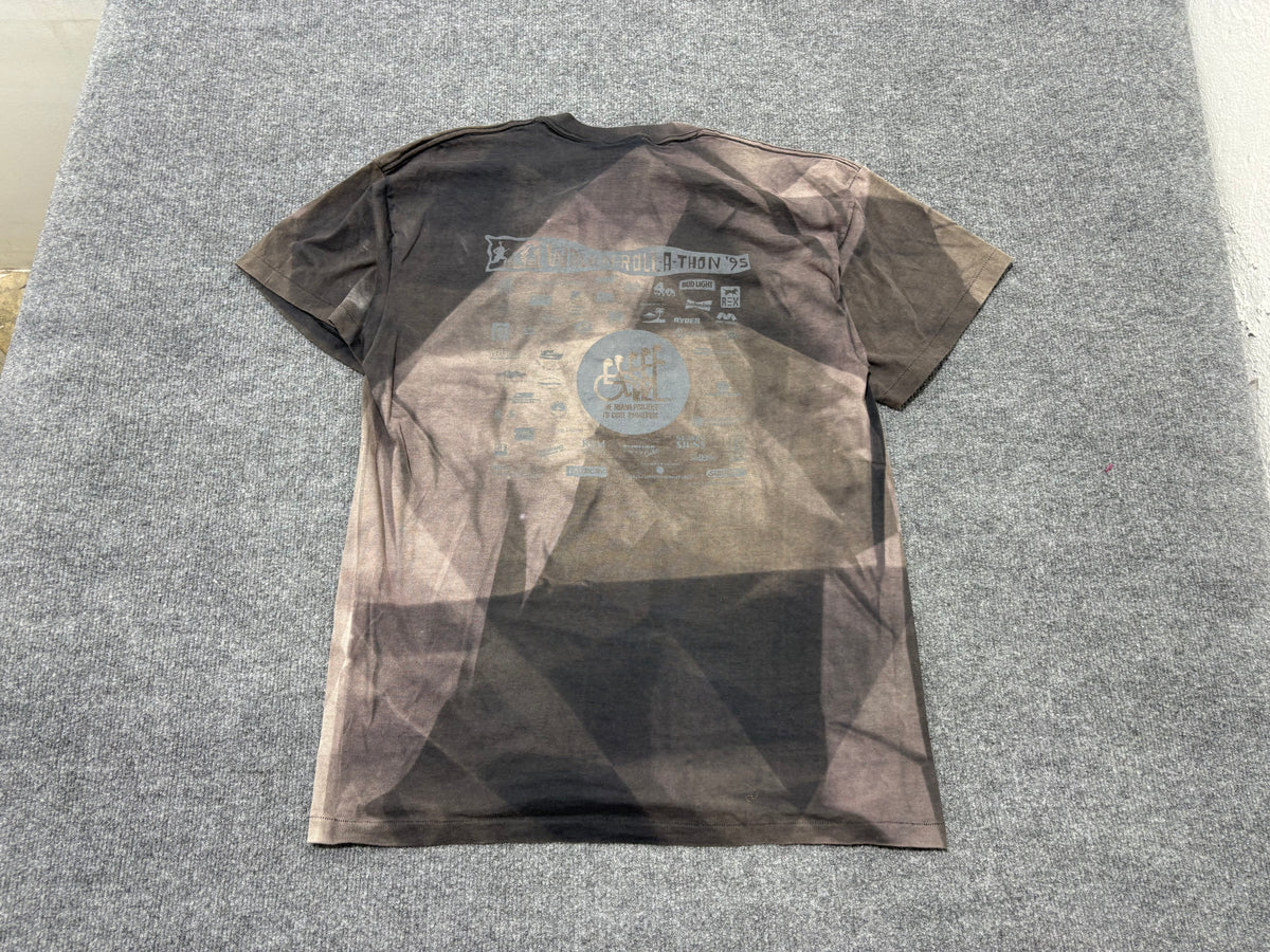 Faded Nike PLAY Miami Tee - Black Size XL