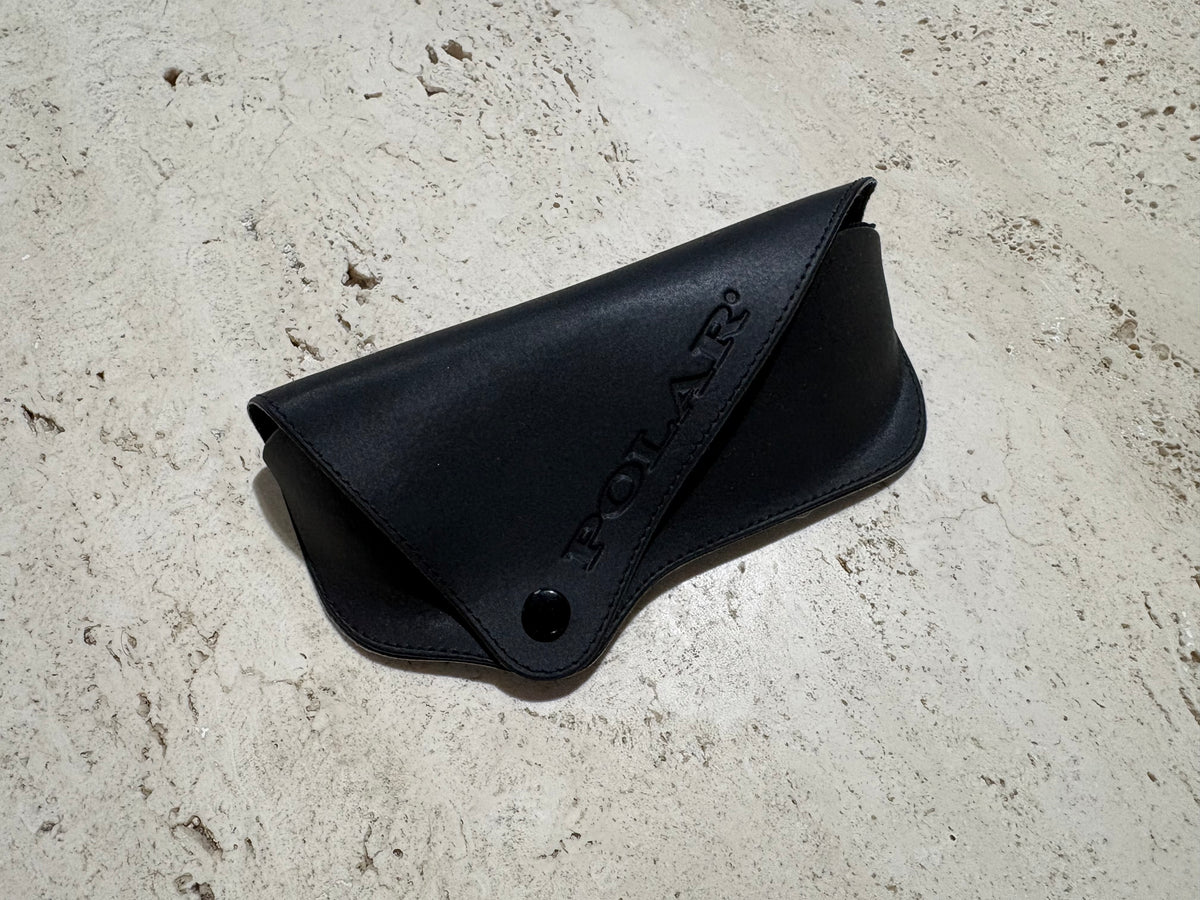 POLAR EURO SUNGLASSES - Black Metal Frame w/ case