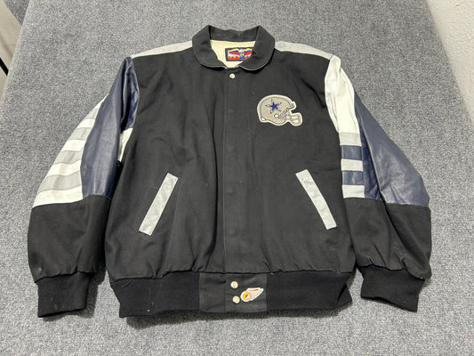 Jeff Hamilton Dallas Cowboys Jacket - Blue Size XL