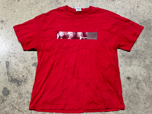 2001 Madonna Drowned World Tour Tee - Red Size XL