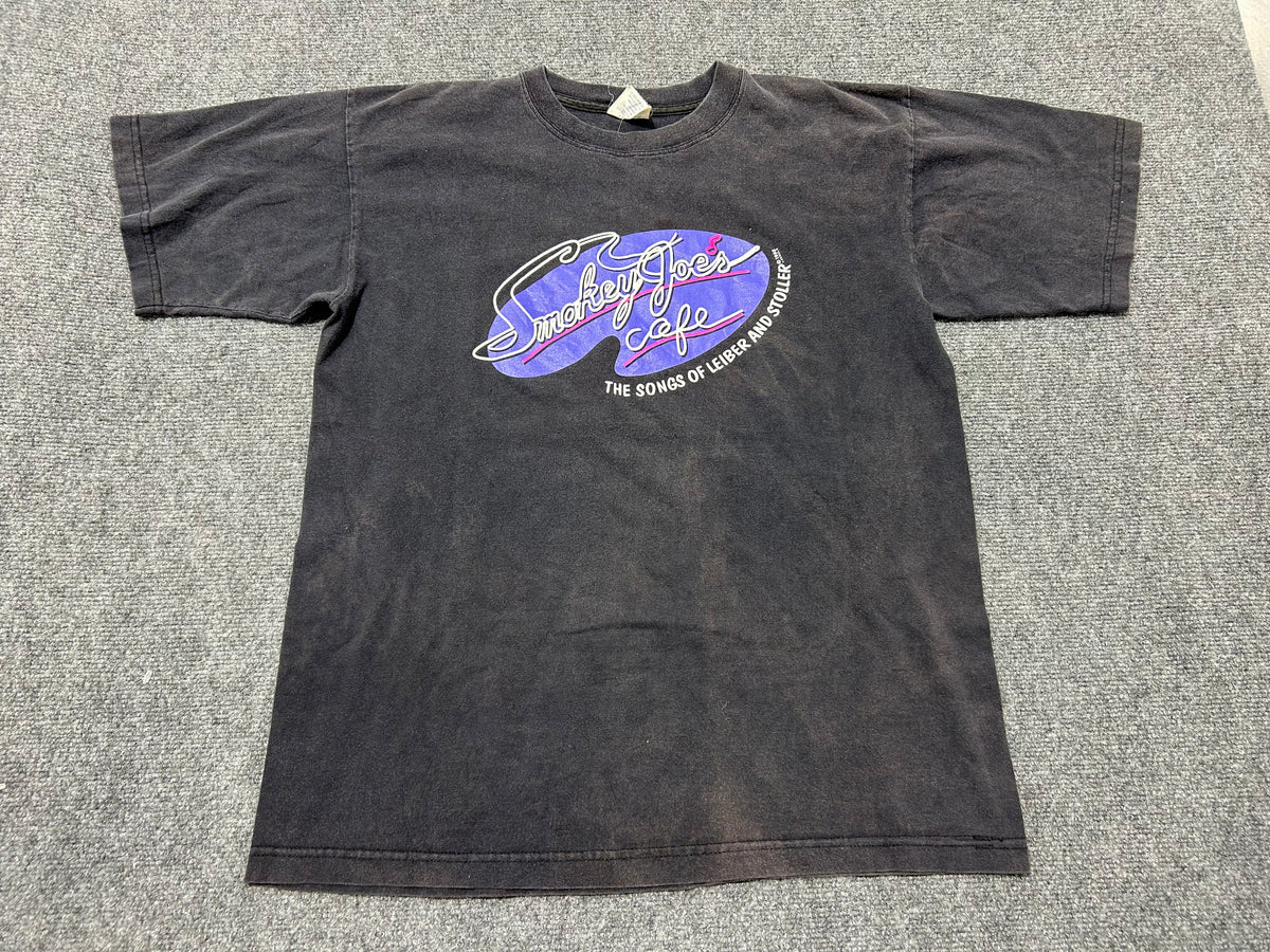 1995 Faded Smokey Joes Cafe Tee - Black size Large