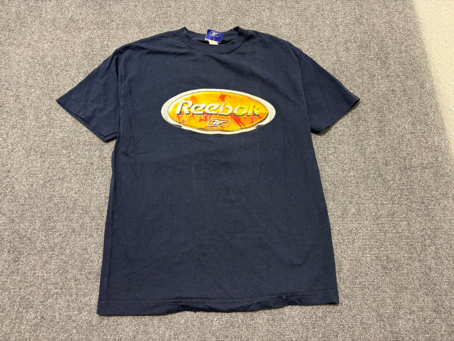 Reebok International Sport Tee - Navy Size Medium