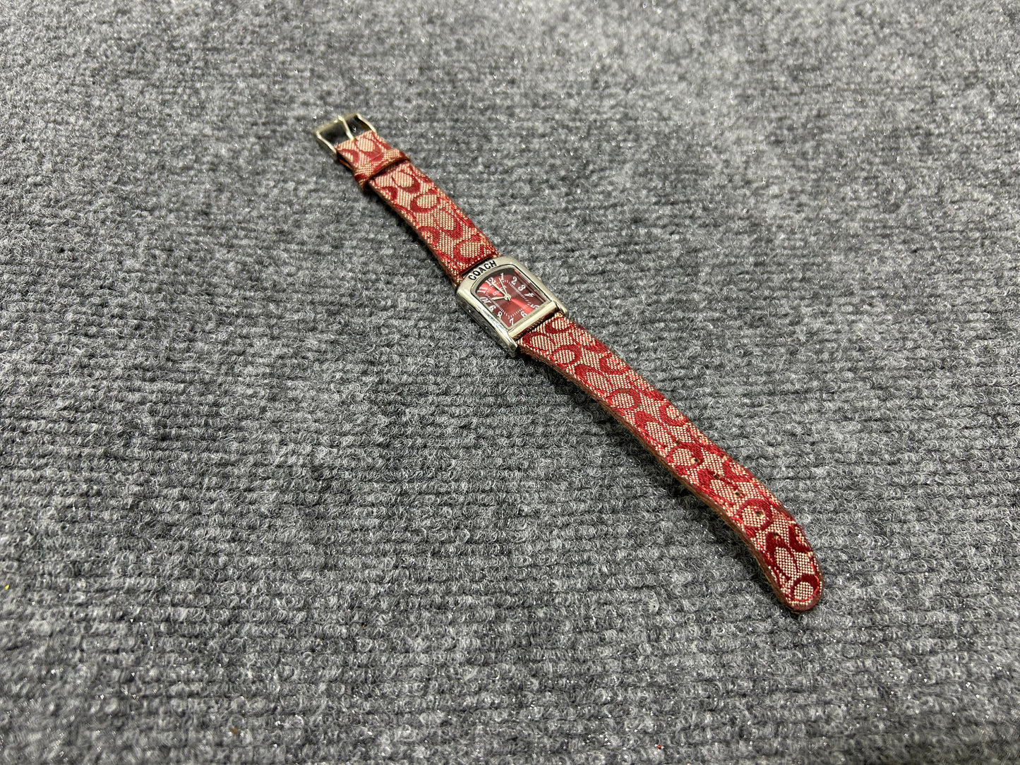 Coach Watch - Red