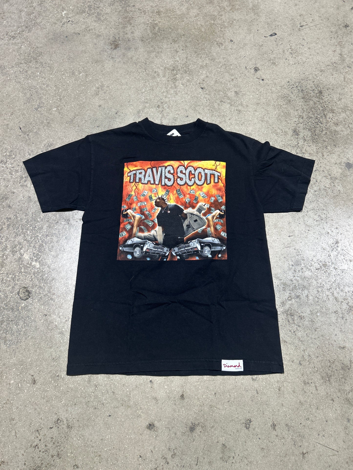 Travis Scott Rodeo Tee - Black  Size Medium