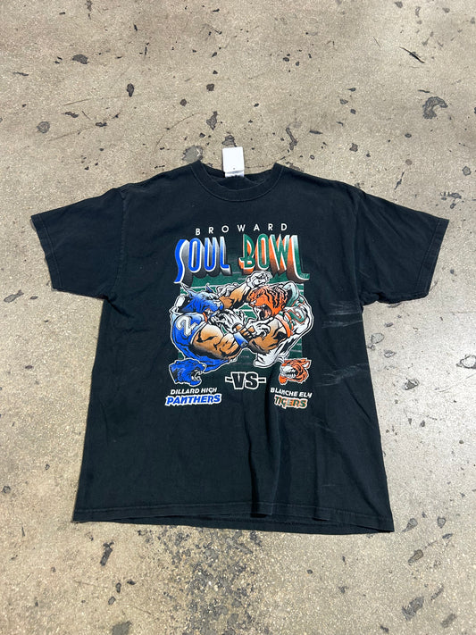 Broward Football Soul Bowl Tee - Black Size Large