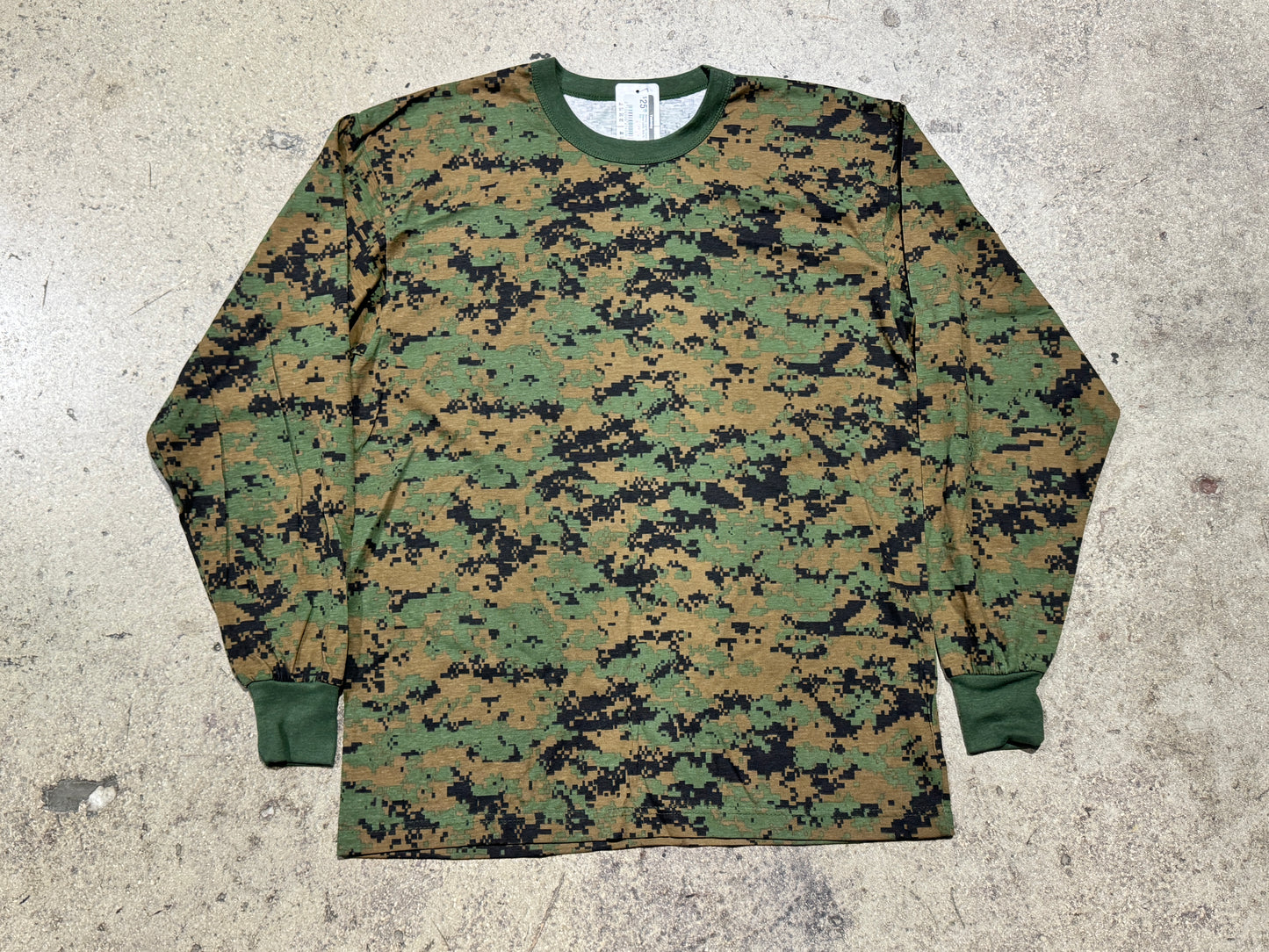 Rothco Digital Camo L/S - Green Camo Size XL