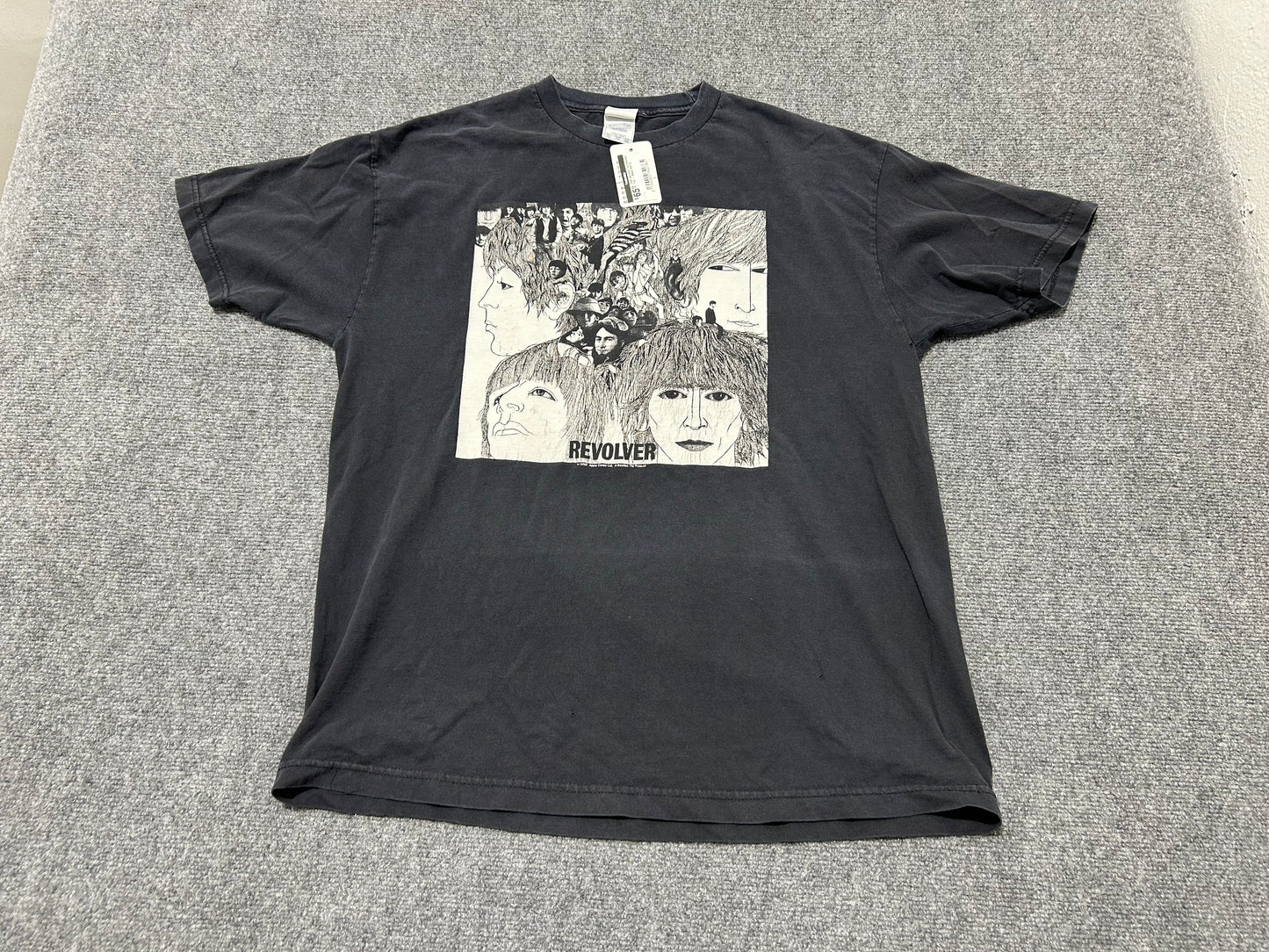 2002 Revolver The Beatles Tee - Black Size XL