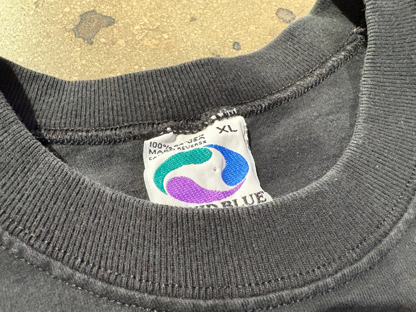 1996 Liquid Blue Kevin Nash NWO Wolf Tee - Black Size XL