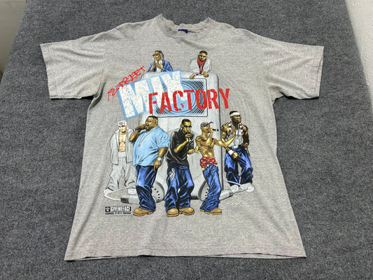 Street Mix Factory Tee - Grey Size XL
