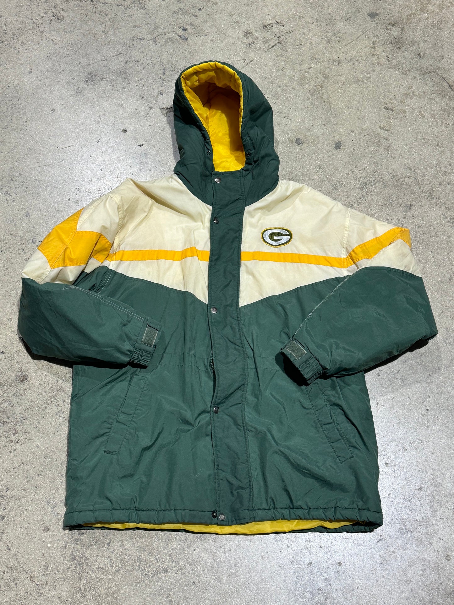 NFL Game Day GB Packers Jacket Size Large