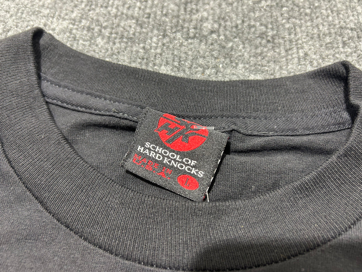 SOHK School Of Hard Knocks Tee - Black Size Large
