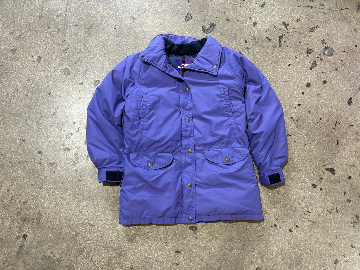 Womens Northface Snow Jacket - Purple Size Medium