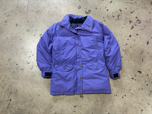 Womens Northface Snow Jacket - Purple Size Medium