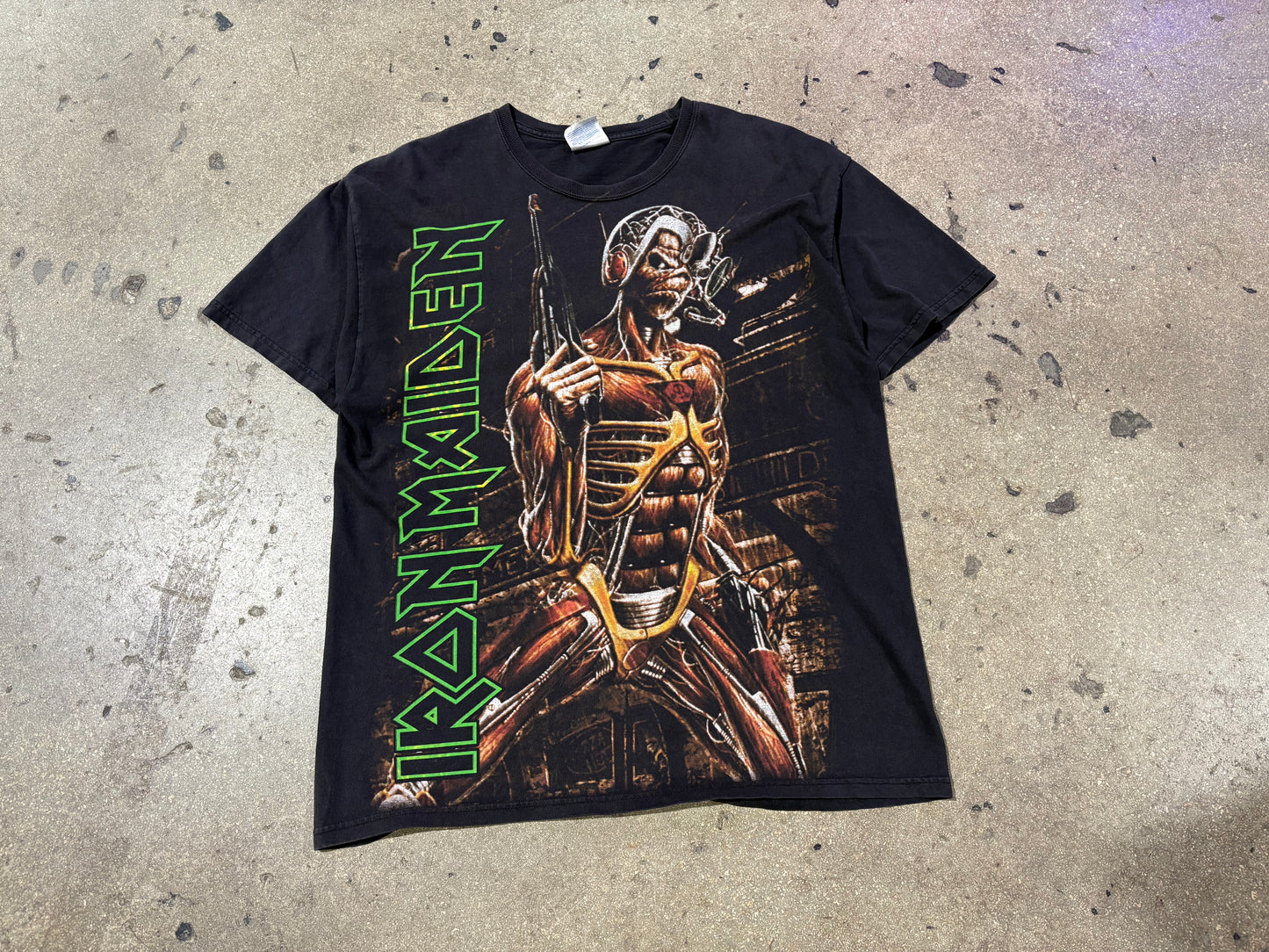 Iron Maiden Zombie Soldier Tee - Black Size Large