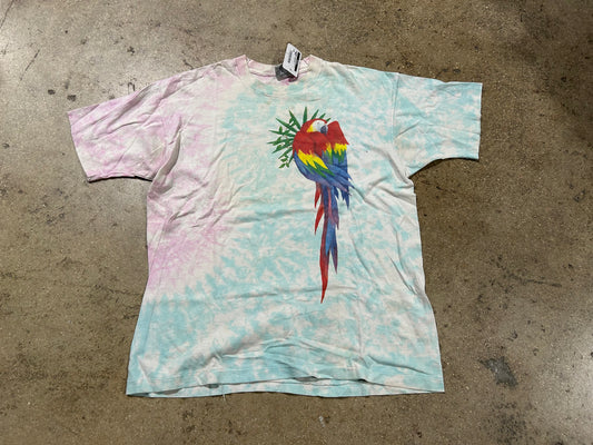 Liquid Blue Parrot Tee - Multi Size XL